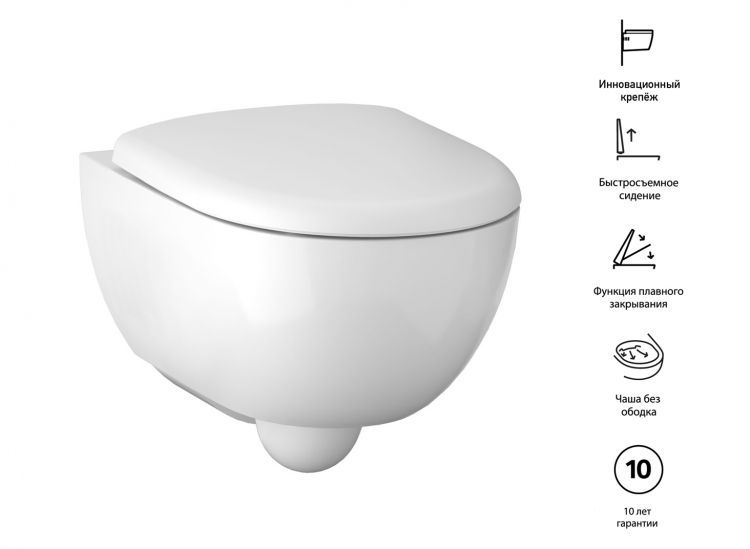 Комплект унитаза Geberit Renova 500.122.TC.R