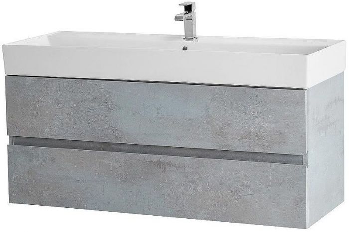 Тумба под раковину Cezares Molveno 46 120 MOLVENO 46-120-2C-SO-BET подвесная Beton