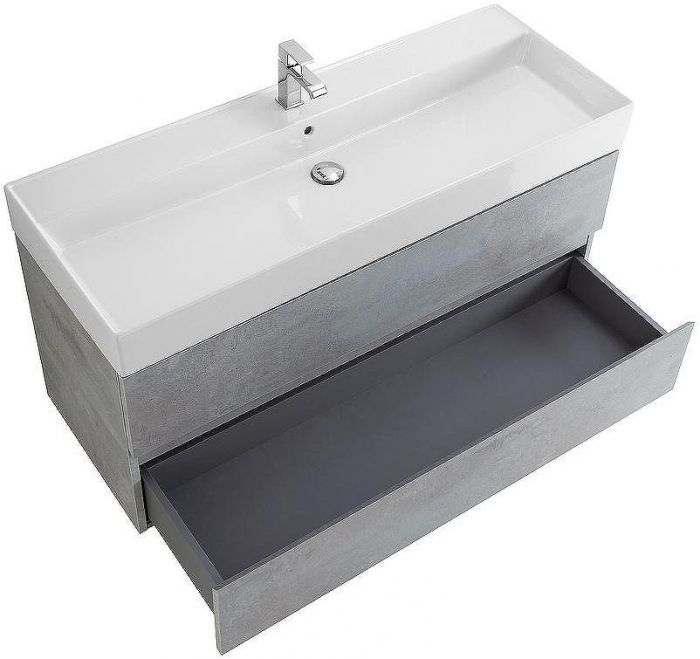 Тумба под раковину Cezares Molveno 46 120 MOLVENO 46-120-2C-SO-BET подвесная Beton