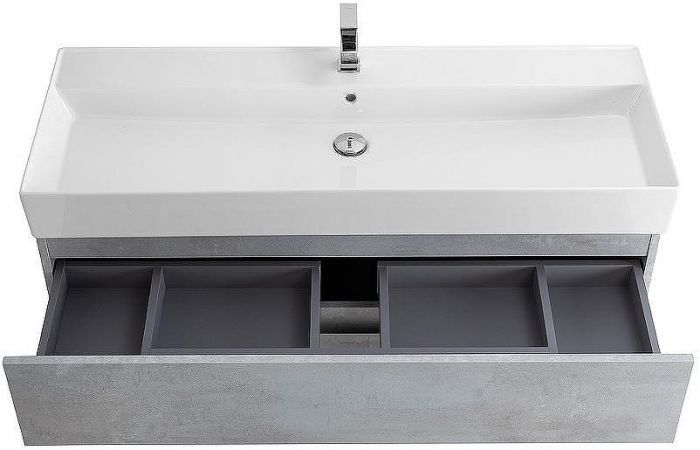 Тумба под раковину Cezares Molveno 46 120 MOLVENO 46-120-2C-SO-BET подвесная Beton