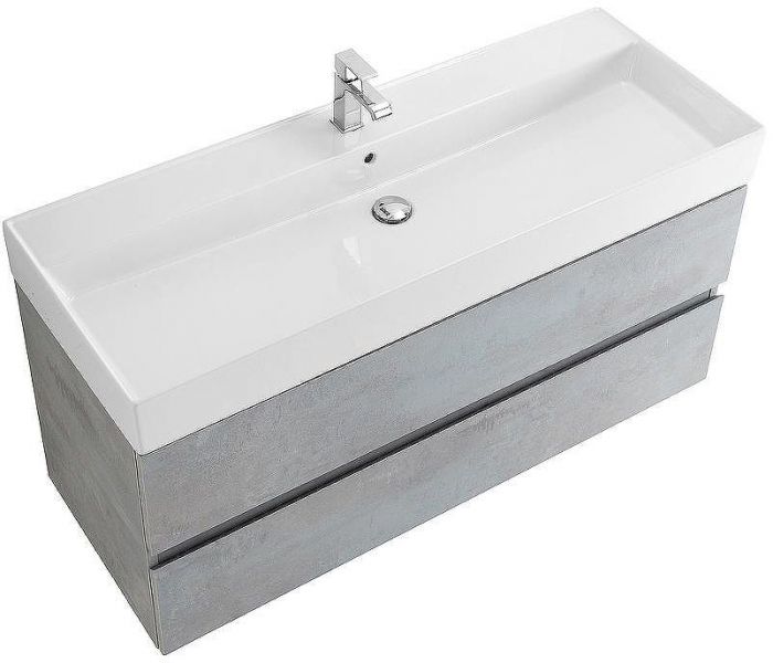Тумба под раковину Cezares Molveno 46 120 MOLVENO 46-120-2C-SO-BET подвесная Beton