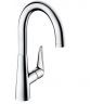 Hansgrohe Kitchen Кухонный смеситель для кухни, однорычажный, цвет: хром