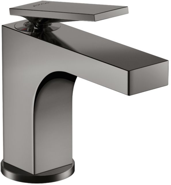 Axor Citterio Смеситель для раковины 90, на 1 отв., с донным клапаном, цвет: полированный черный хром
