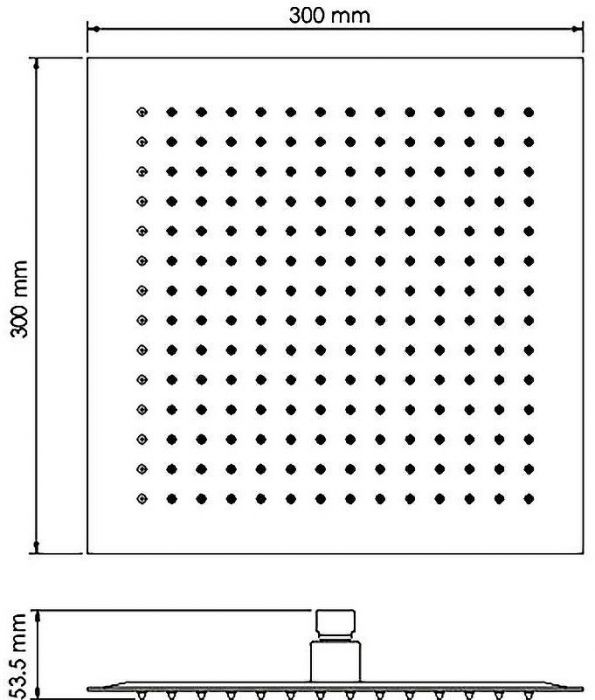 Душевая система WasserKRAFT Aller A16190 Хром