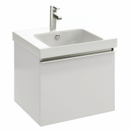 Тумба под раковину Jacob Delafon Odeon Up 55 см EB877-N18 белый блестящий