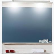 Зеркало Бриклаер Чили 90 4627125414961 с подсветкой Светлая лиственница