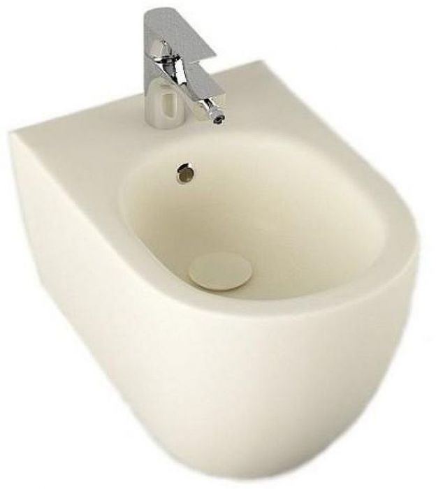 Биде Isvea Infinity  10NF41001SV-2K подвесное цвет Слоновая кость матовый