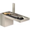 Axor MyEdition Смеситель для раковины, 1 отв., с донным клапаном Push-Open, без панели, цвет: шлифованный никель