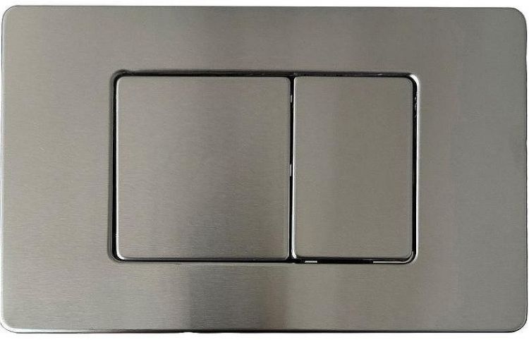 Клавиша смыва Ceruttispa CR03BS Сталь матовая