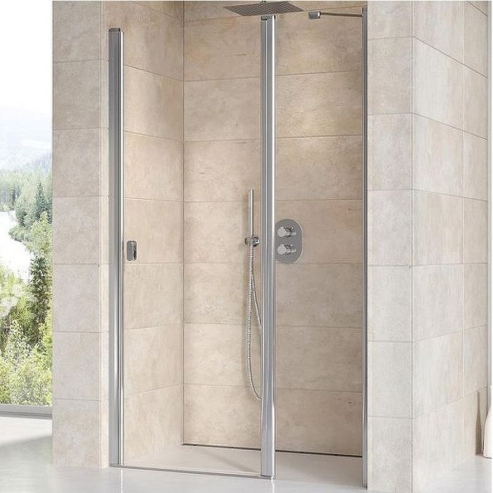 Душевая дверь Ravak Chrome CSD2-110 0QVDCC00Z1 профиль Хром стекло Transparent