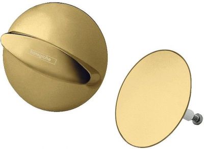 Накладки для слив-перелива Hansgrohe Flexaplus 58185990 Полированное золото