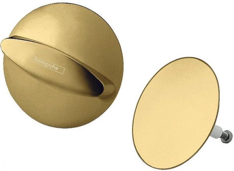 Накладки для слив-перелива Hansgrohe Flexaplus 58185990 Полированное золото