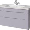 Тумба под раковину Caprigo Lento 100 36214-SF028 подвесная Серая матовая Тумба под раковину Caprigo Lento 100 36214-SF028 подвесная Серая матовая