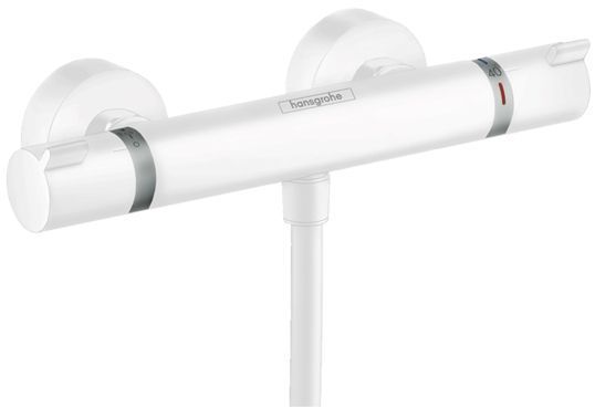 Hansgrohe Ecostat Термостат для душа Comfort, внешнего монтажа, цвет: матовый белый