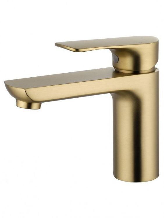 Смеситель для раковины Wonzon & Woghand WW-A40732-BG цвет Брашированное золото Смеситель для раковины Wonzon & Woghand WW-A40732-BG цвет Брашированное золото