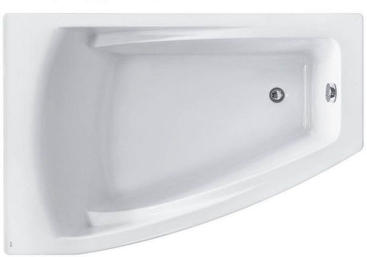 Акриловая ванна Roca Hall Angular 150х100 ZRU9302864 L без гидромассажа