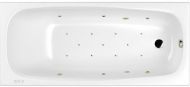 Акриловая ванна Whitecross Layla Slim 180x80 0122.180080.100.RELAX.BR с гидромассажем