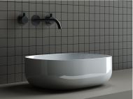 Умывальник CERAMICANOVA Element чаша накладная овальная 460x350x155 мм CN6018