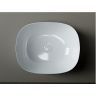 Умывальник CERAMICANOVA Element чаша накладная овальная 460x350x155 мм CN6018