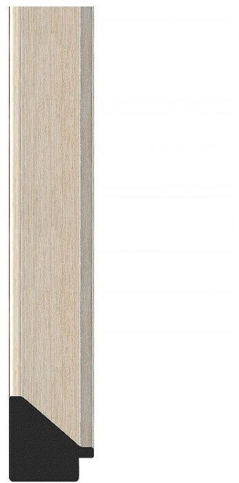 Зеркало Evoform Octagon 64х64 BY 7403 в багетной раме - Травленое серебро 52