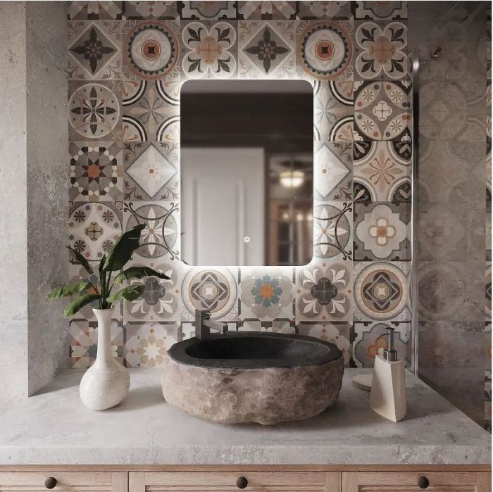 Зеркало Mixline Алон 50 550229 с подсветкой с сенсорным выключателем