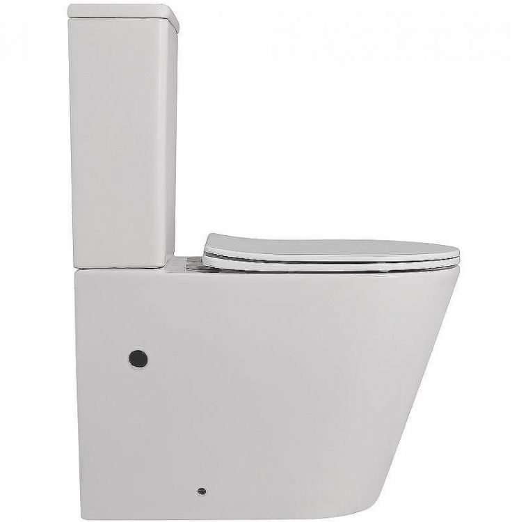 Унитаз компакт Abber Bequem AC1112 с бачком и сиденьем Микролифт