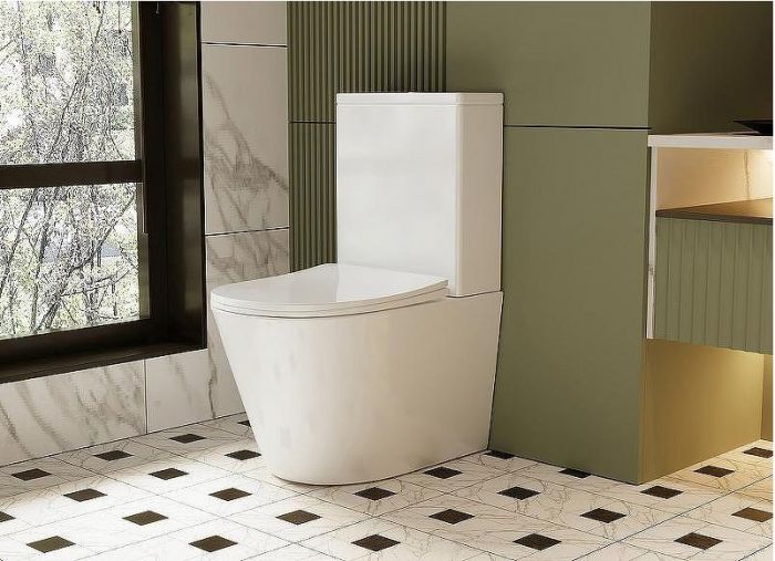 Унитаз компакт Abber Bequem AC1112 с бачком и сиденьем Микролифт