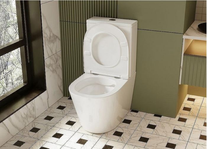 Унитаз компакт Abber Bequem AC1112 с бачком и сиденьем Микролифт