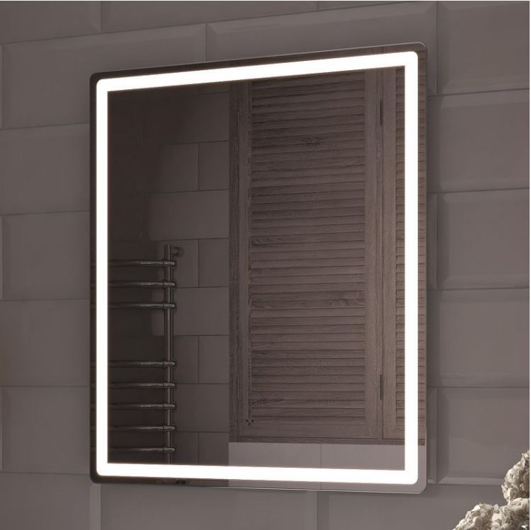 Зеркало Vigo Geometry Comfort 60 058 с подсветкой с бесконтактным выключателем и подогревом