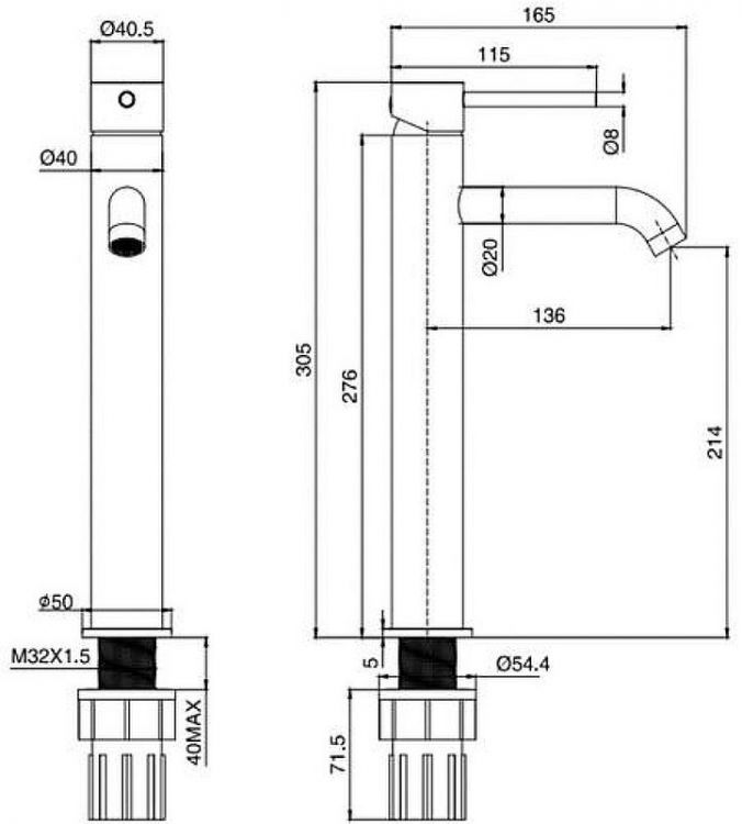 Смеситель для раковины Splendy Passion PA201305GK1NB цвет Никель брашированный Смеситель для раковины Splendy Passion PA201305GK1NB цвет Никель брашированный