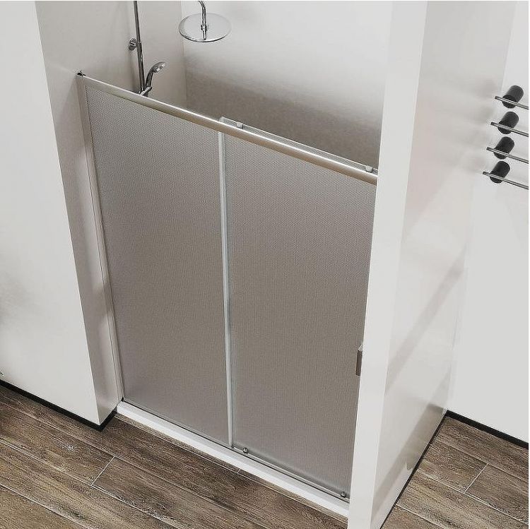 Душевая дверь Vincea City 130 VDS-5CT130MT профиль Хром стекло текстурное