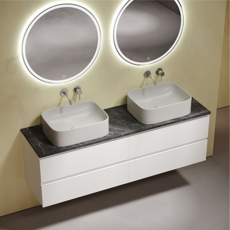 Столешница для ванной комнаты SANCOS из керамогранита SANCOS Black Sky 1600х460 без отверстия под смеситель,TT160A1 Столешница для ванной комнаты SANCOS из керамогранита SANCOS Black Sky 1600х460 без отверстия под смеситель,TT160A1