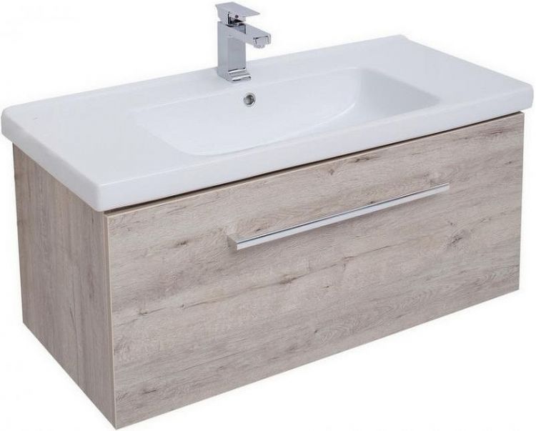 Тумба под раковину Dreja Big Inn 100 77.0206D подвесная Дуб кантри