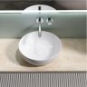 Тумба подвесная SANCOS Snob R, Bianco 995х445х500, под столешницу без отверстия под смеситель, цвет Kreman, SNR100W