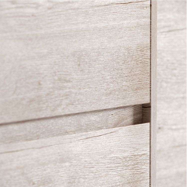 Тумба подвесная SANCOS под раковину Libra, дуб галифакс натуральный 790х450х500 мм, LB80EG