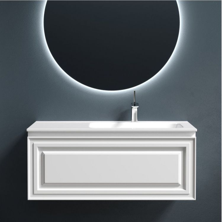 Тумба подвесная SANCOS под раковину Very правая, Bianco 995х445х406, VR100RW