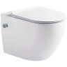Унитаз биде SantiLine SL-5002SM-BD подвесной Белый с сиденьем Микролифт Унитаз биде SantiLine SL-5002SM-BD подвесной Белый с сиденьем Микролифт