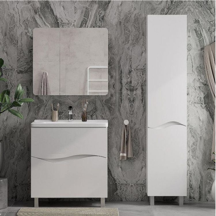 Зеркальный шкаф Volna 70 szVLN70-06 Белый