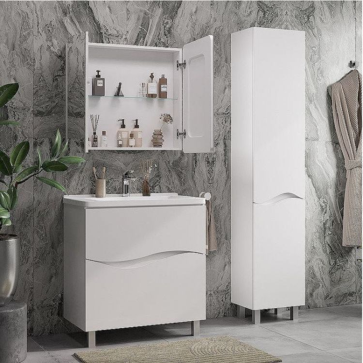 Зеркальный шкаф Volna 70 szVLN70-06 Белый