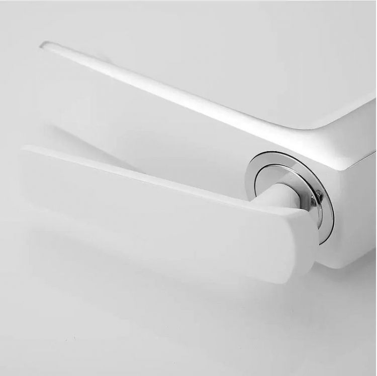 Смеситель для раковины Shevanik S8001F цвет Белый Хром