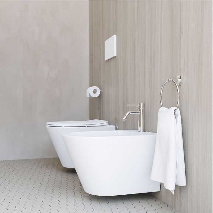 Смеситель для биде AQUEDUTO CANO,  хром (CAN0500)