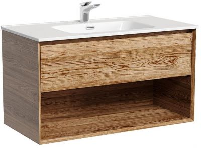 Тумба под раковину Sancos Marmi 1.0 90 MR1.090ECH подвесная Дуб чарльстон