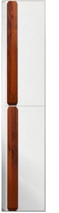 Шкаф пенал BelBagno Aurora 33 AURORA-1600-2A-SC-BL-P-R подвесной Bianco Lucido без ручек
