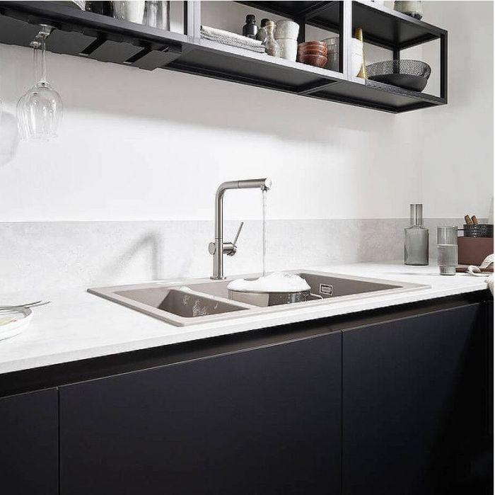 Смеситель для кухни Hansgrohe Talis M54 72840000 Хром