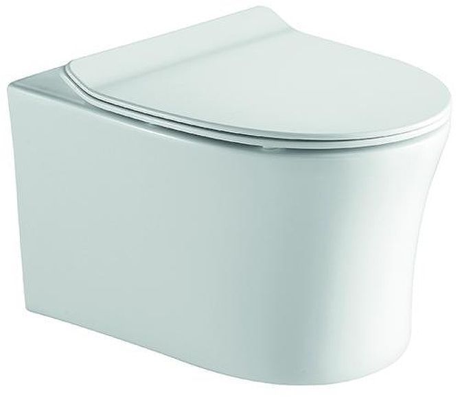 Унитаз SantiLine SL-5006 подвесной с сиденьем Микролифт Унитаз SantiLine SL-5006 подвесной с сиденьем Микролифт