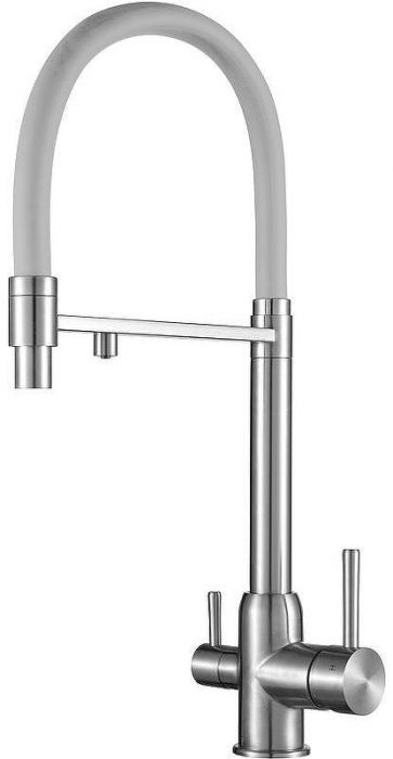 Смеситель для кухни Gappo G4399-5 Нержавеющая сталь Серый