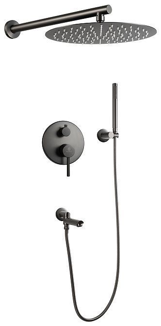 Душевая система FILARETE Roun FL1020BG цвет Графит
