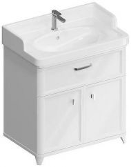 Тумба под раковину Kerama Marazzi Pompei 80 PO.M.80.1\WHT цвет Белый глянцевый