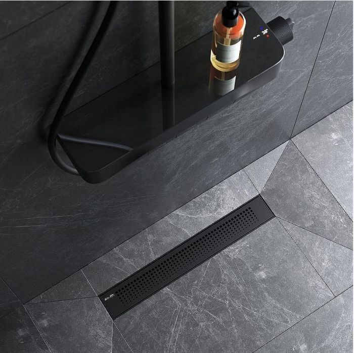 Душевой лоток AM.PM PrimeFlow 50 W02SC-P11-050-01BM с Черной матовой решеткой Cut Gradient
