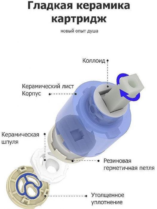 Смеситель для кухни Frap H52 F4352-3 Сатин золотой